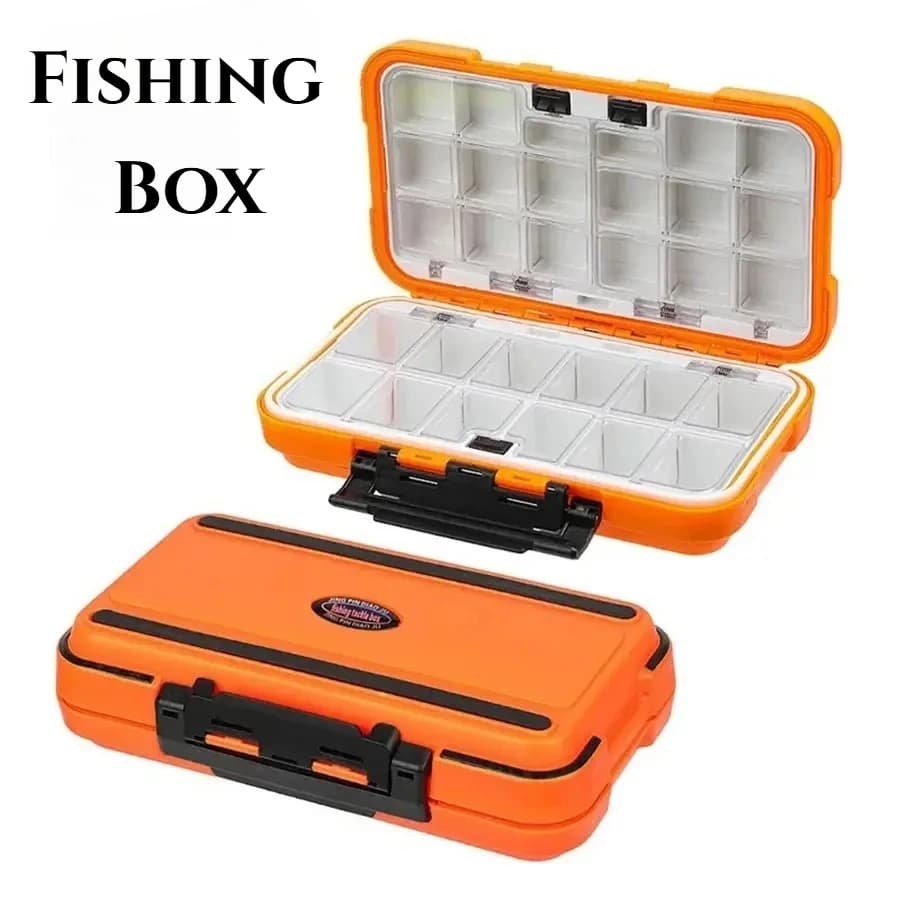 Fishing equipment Toolbox Waterproof Storage Box We love Fishing Recalling fake bait boxes for store Fishing items Fishing accessories