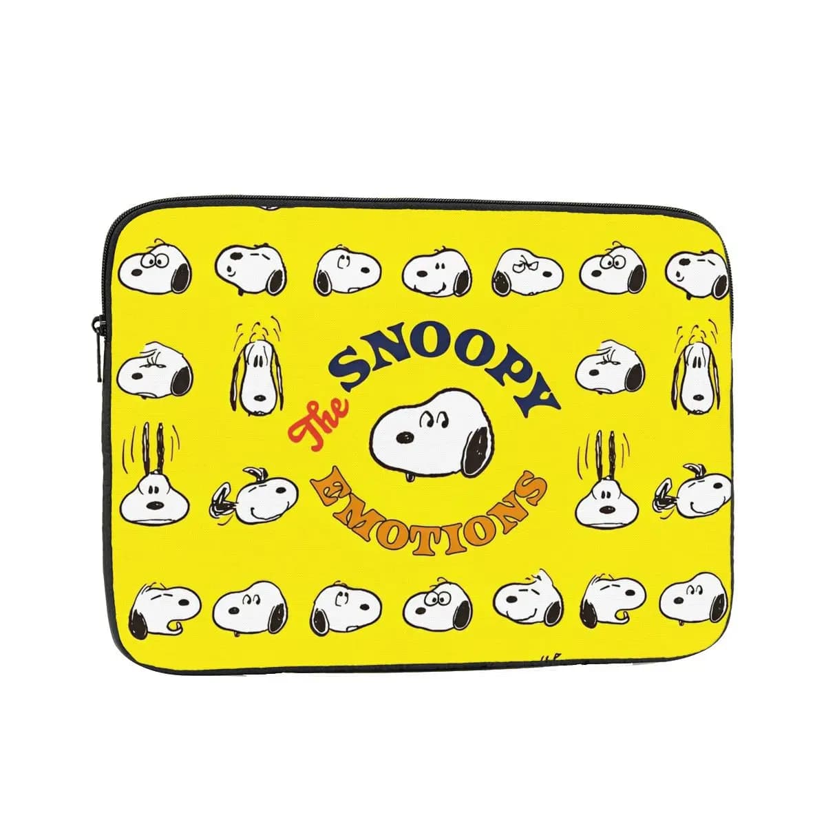 Borsa per Laptop e Notebook con Motivi di Snoopy, Custodia Protettiva Antiurto per Computer da 12, 13, 15, 17 Pollici