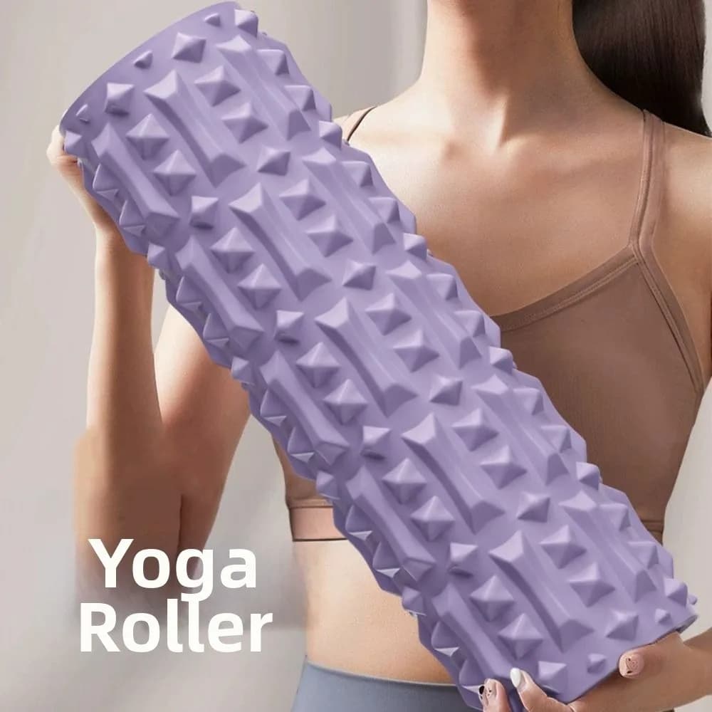 EVA Foam Fitness Back Roll High Density Trigger Point Yoga Foam Roller Stable Non-slip Fitness Yoga Column Sports Supplies