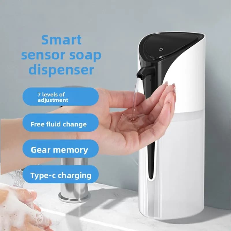Dispositivo per il lavaggio delle mani senza contatto con dispenser di sapone in schiuma con sensore intelligente disinfettante per le mani completamente automatico