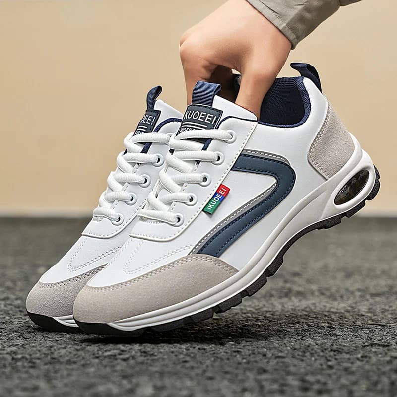 Nuove scarpe da corsa da uomo 2025 Scarpe sportive da esterno traspiranti Scarpe da trekking leggere da uomo comode e resistenti