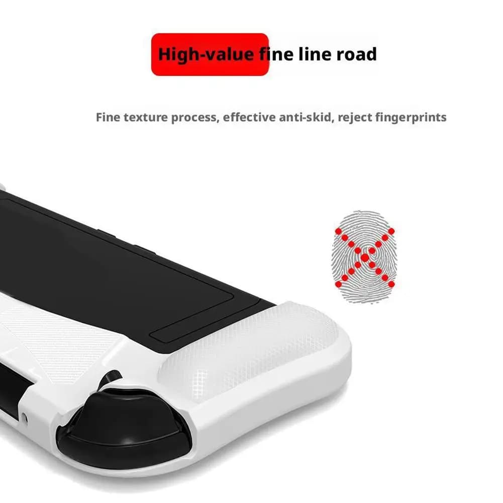 Per Nintendo 2 Custodia protettiva in TPU Protezione per console di gioco Guscio morbido con staffa Impugnatura ergonomica antiurto per Switch 2