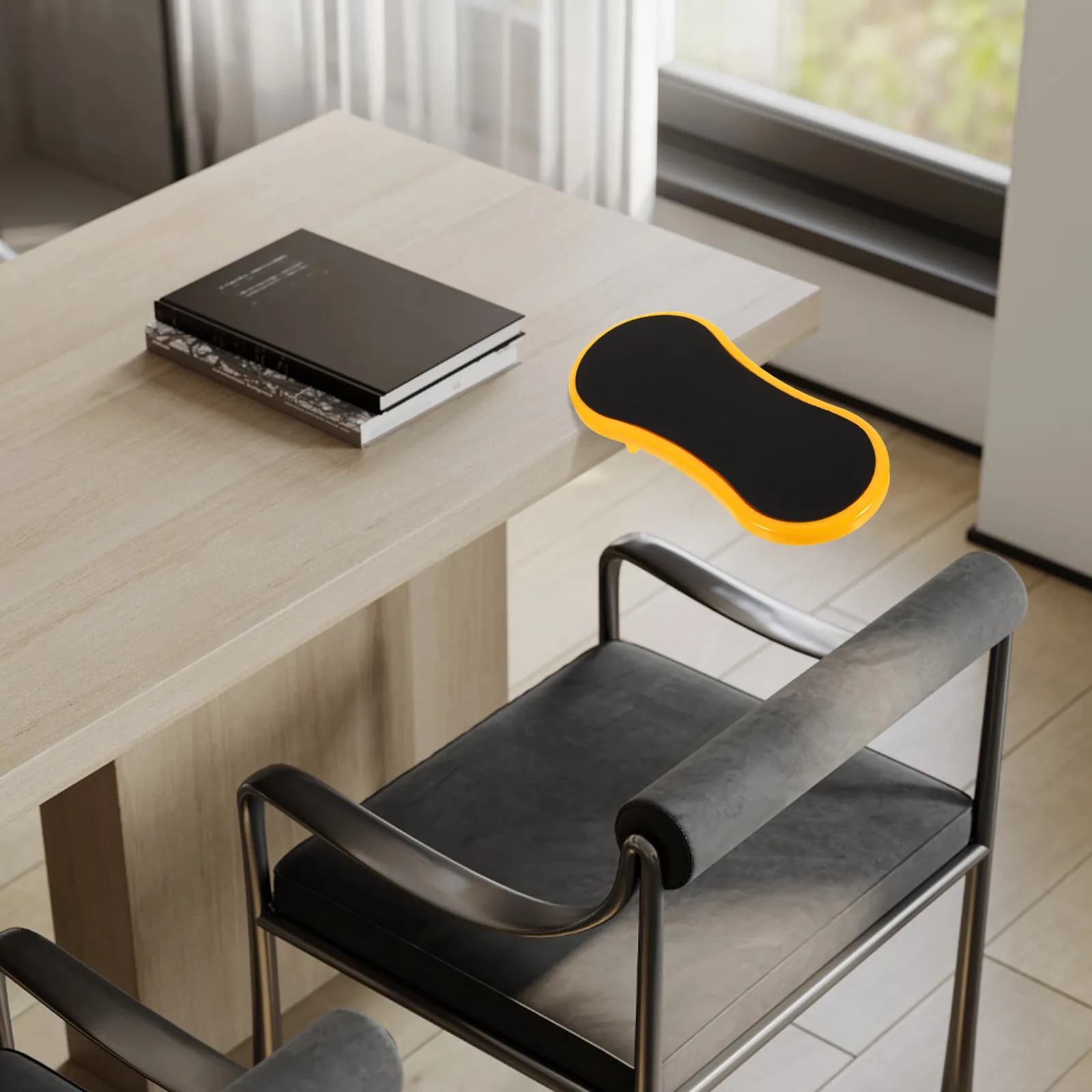 Supporto Ergonomico per Braccia e Polsi da Scrivania, Cuscinetto Antiscivolo per Tastiera e Mouse, Accessorio Confortevole per Ufficio e Gaming