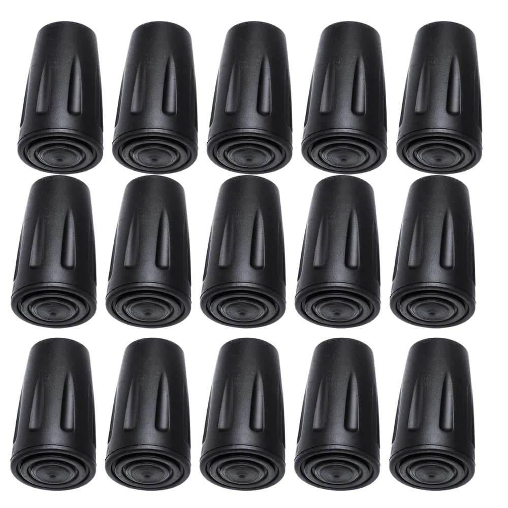 10/15/20 pz/set Trekking Bastone Nordic Walk Stick Canna Arrampicata Replacement External Field Excursion Protection Cap Point of Rubber