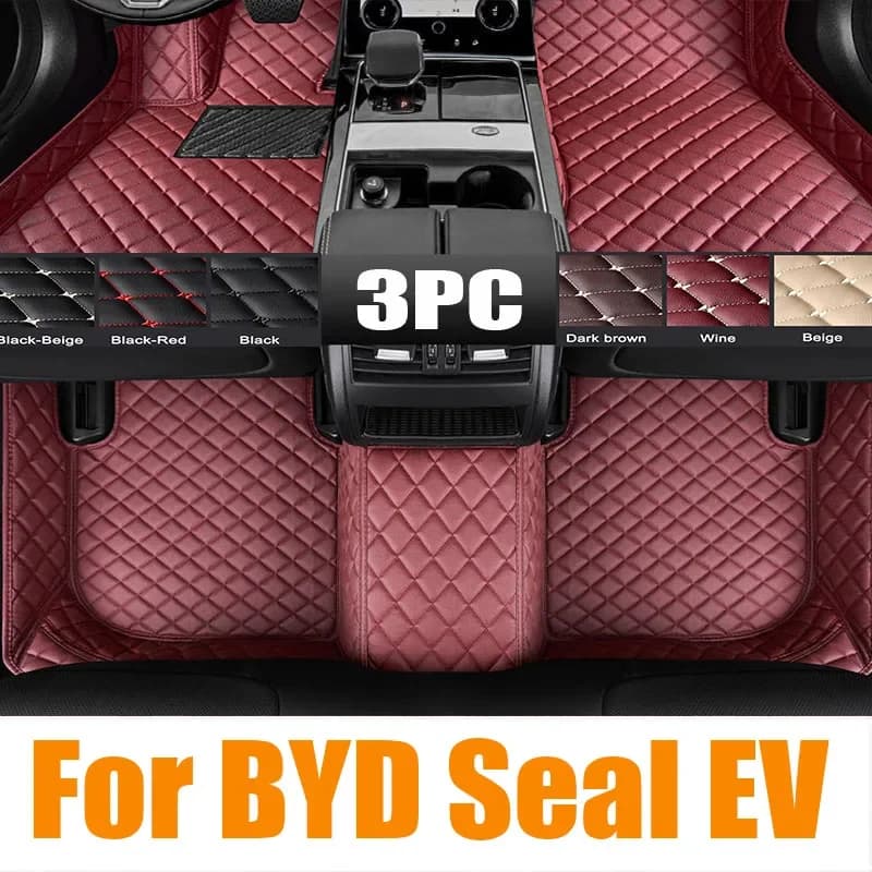 Per BYD Seal EV / DMI 3D TPE Tappetini per auto Tappetino per bagagliaio Accessori auto per tutte le stagioni (driver a sinistra) 0531