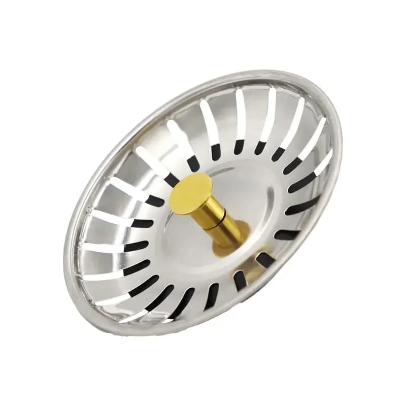 1 Pz Filtro di ricambio in acciaio inossidabile 79mm Cucina Bacino d'acqua Lavello Scolapiatti Cestino lixivi Tappo di scarto Tappo Filtro