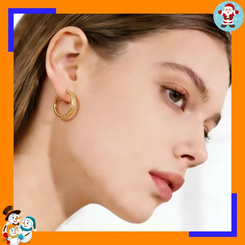 Korean Version of Temperament Twist Ear Buckle Women's Design Sense Niche Simple Personality Versatile High-end Wind Earrings Ea