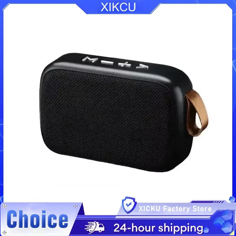 Mini Fabric Speaker, Soundbar Wireless Bluetooth Portable 5.0, for External and Interior, HIFI Sport Speaker, Support TF Card, FM/L Radio