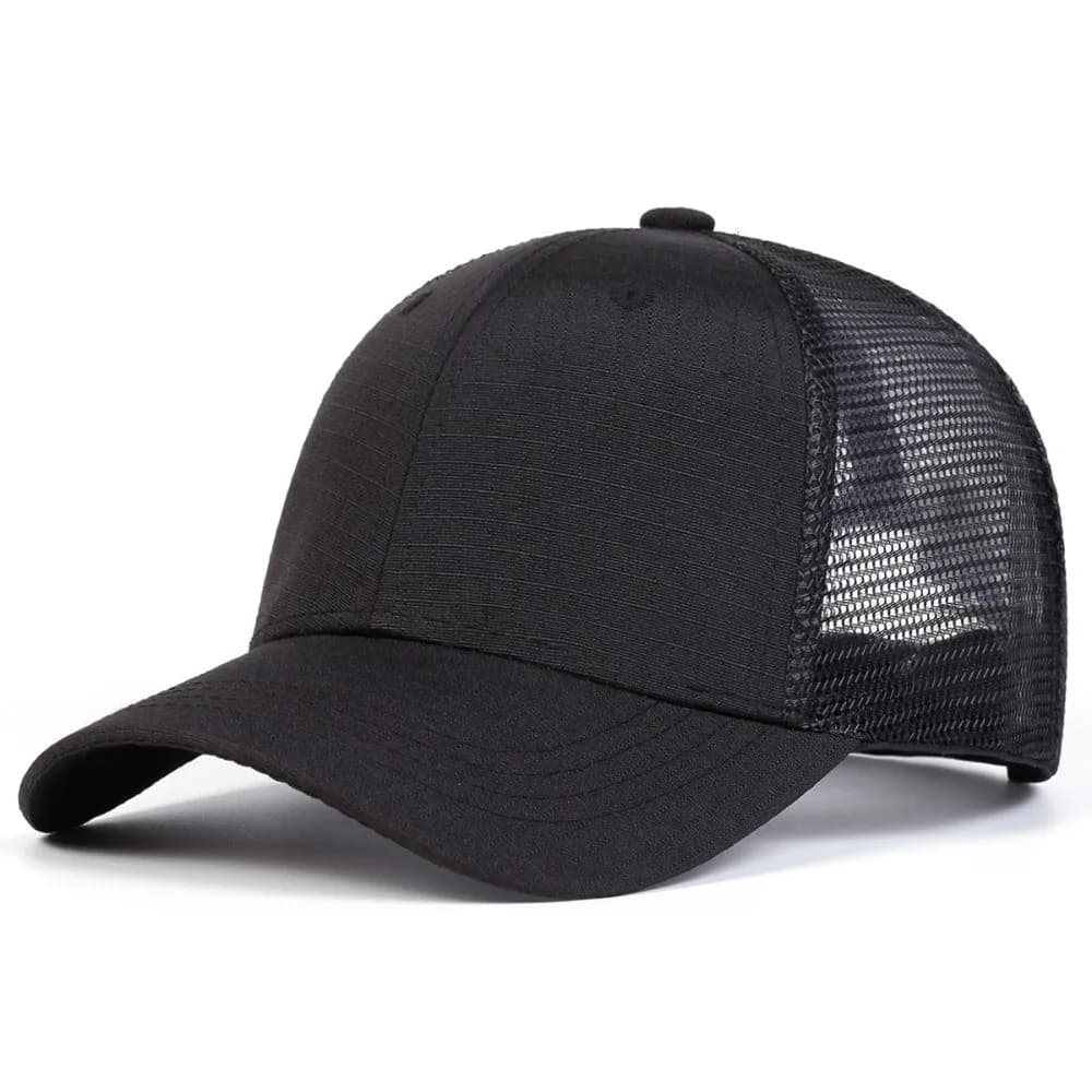 Cappellini Casual con Rete da Baseball, Berretti Regolabili in Rete con Visiera Semplice, Cappelli Parasole per Sport all'Aperto, Pesca, Campeggio