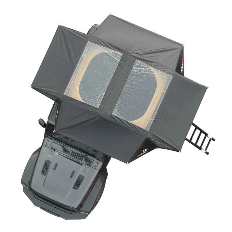 Tenda da campeggio da tetto per auto personalizzata, resistente alle intemperie, per 3 persone, ad alte prestazioni, per tutte le stagioni, molto venduta.