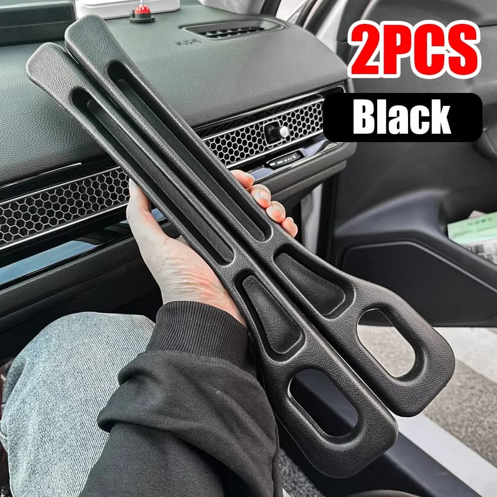 2PCS Car Seat Gap Filler Side Stitching Spine Strip Lose-proof Filling Strip with Storage Slots Car Interior Decoration Accessories