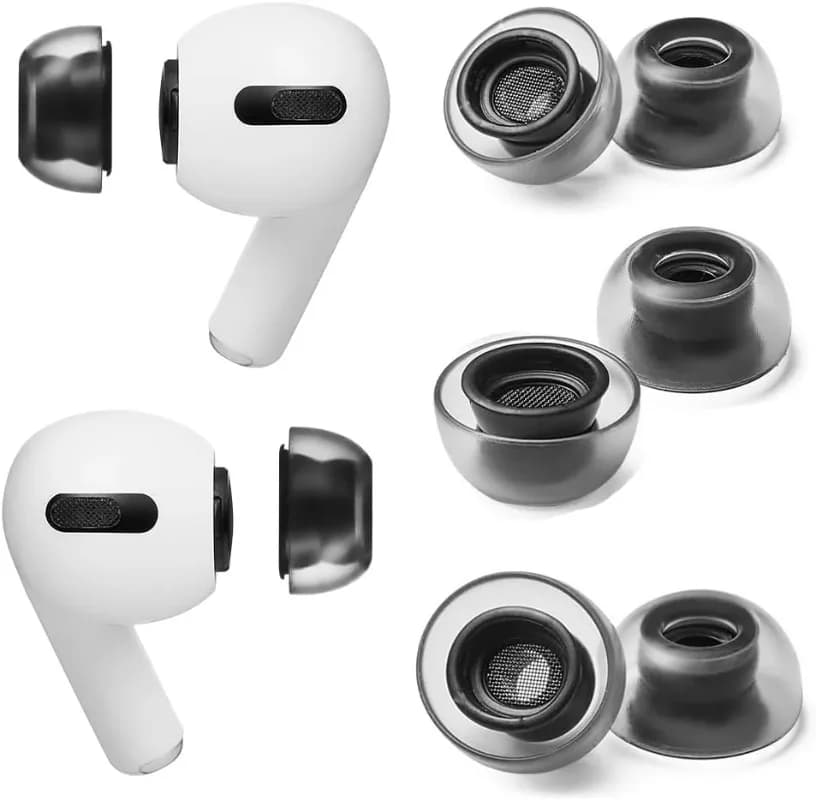AZLA Crystal For AirPods Pro Eartips Earbuds Anti-Slip Avoid Falling Off Vocal sticky for AirPods Pro 1/2 3 Earplugs