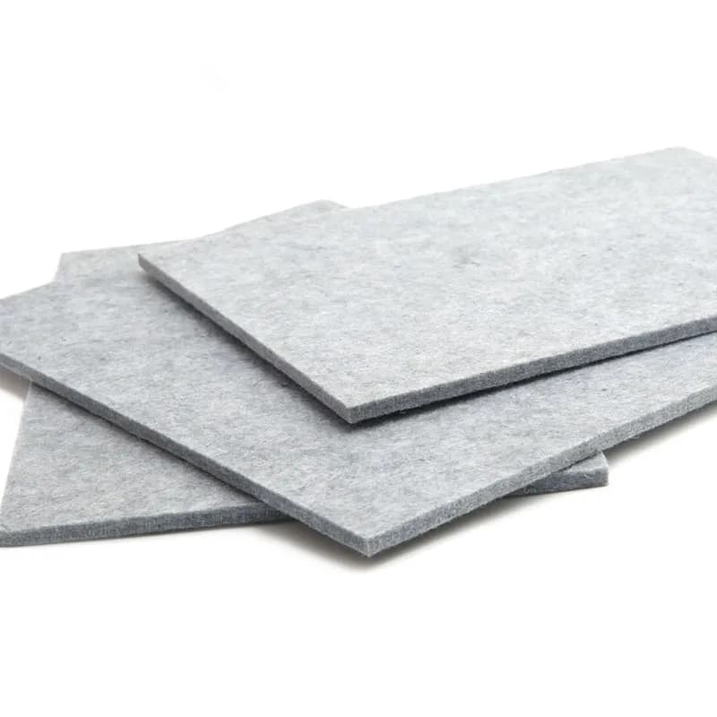 Noise Reduction Felt Cushion Insulation Pad High Density Felt 350*250*10mm