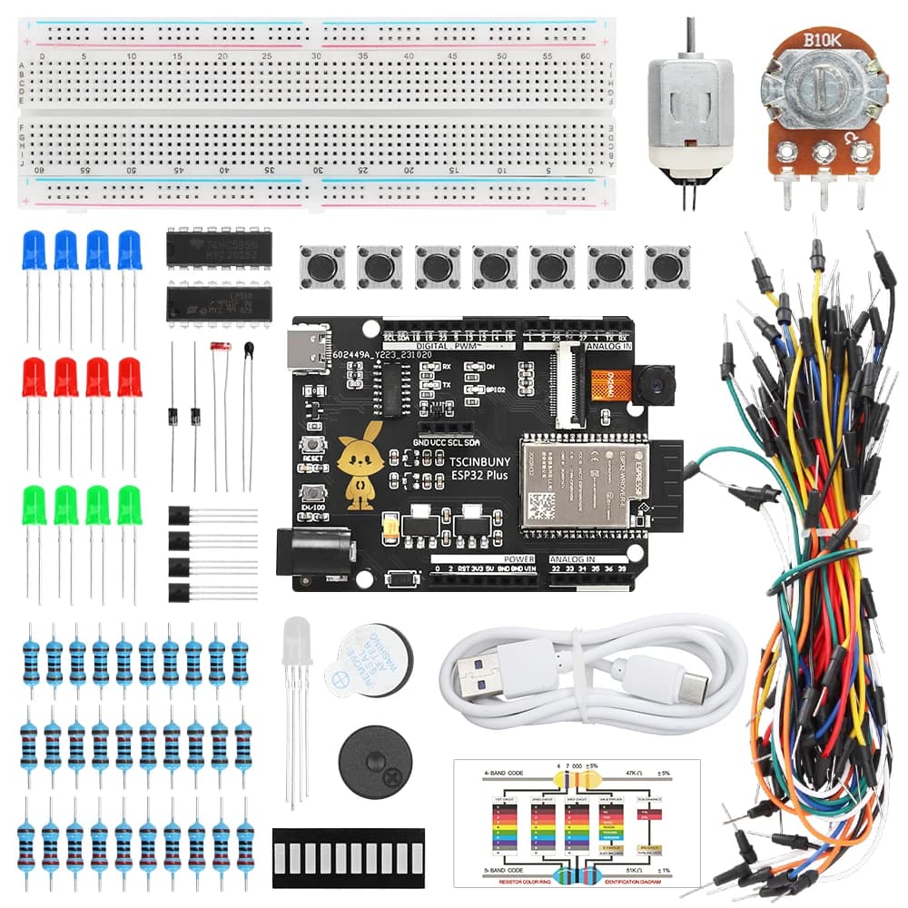 ESP32-S3 Development Board Arduino-IDE AI Artificial Intelligence IoT Beginner Kit