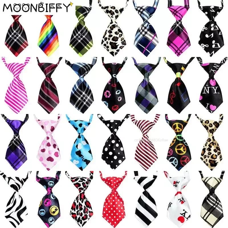 Pet Cat Dog papillon lotti colori misti accessori per la toelettatura prodotti per papillon per cuccioli regolabili forniture per papillon per animali domestici