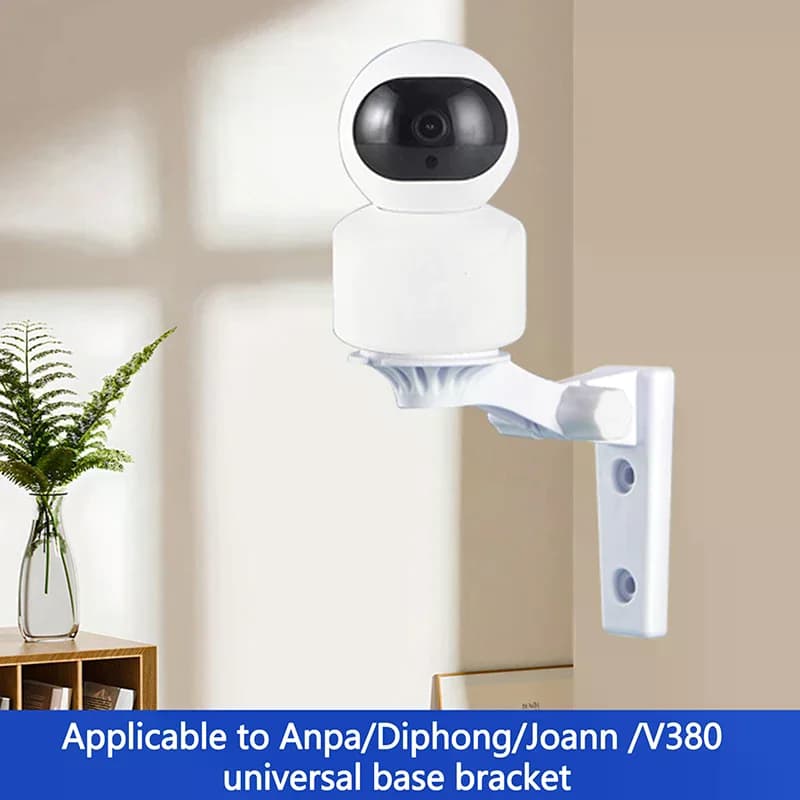 Wall Mount Punch-free Bracket Camera ABS Plastic Support And Base For Cloud Camera Security Surveillance Accessories