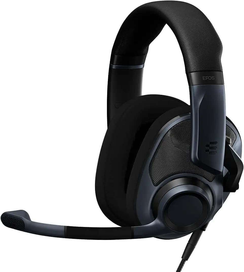 Cuffie Acustiche Aperte per Gaming con Microfono - Leggere e Confortevoli per Xbox, PS4/PS5, PC/Windows - Nere