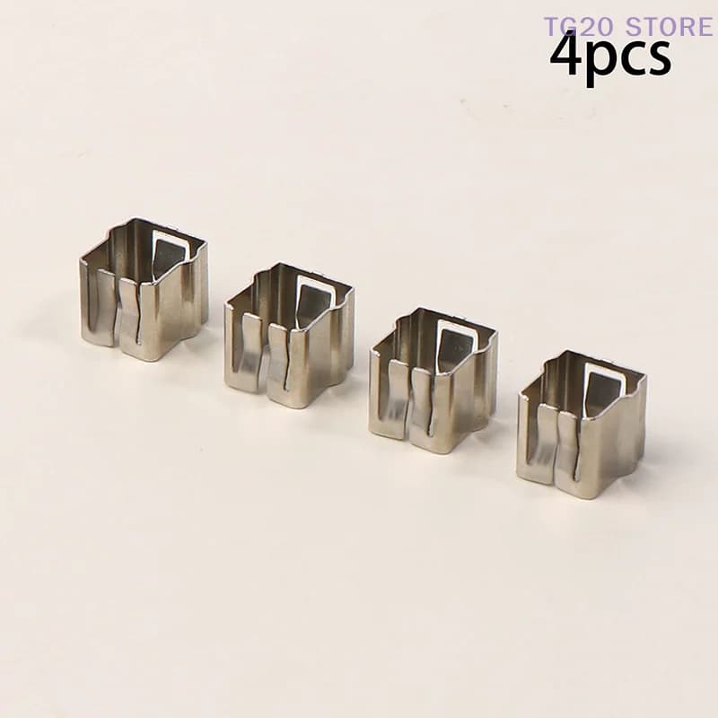 Clip per blocco riscaldamento da 4 pezzi per fissare termistore/clip per cartuccia riscaldatore in ceramica per parti della stampante 3D Bambu Lab X1 / P1P
