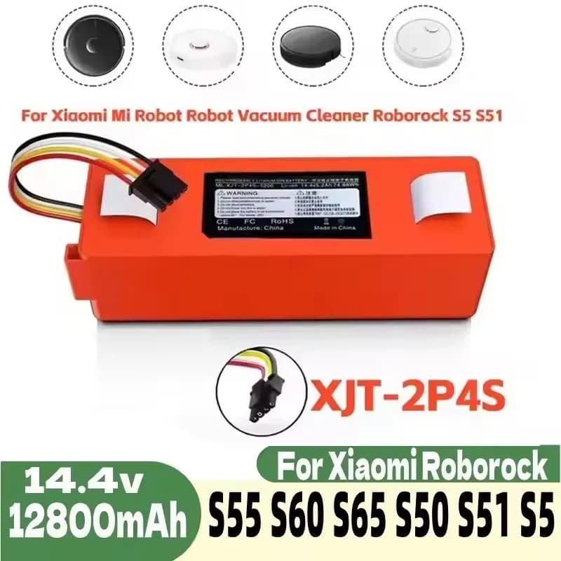 14.4V 6500mAh li-ion Battery Vacuum Cleaner accessories for xiaomi mi SDJQR01RR SDJQR02RR SDJQR03RRE35 Xiaowa C10 E20 E35 Robot