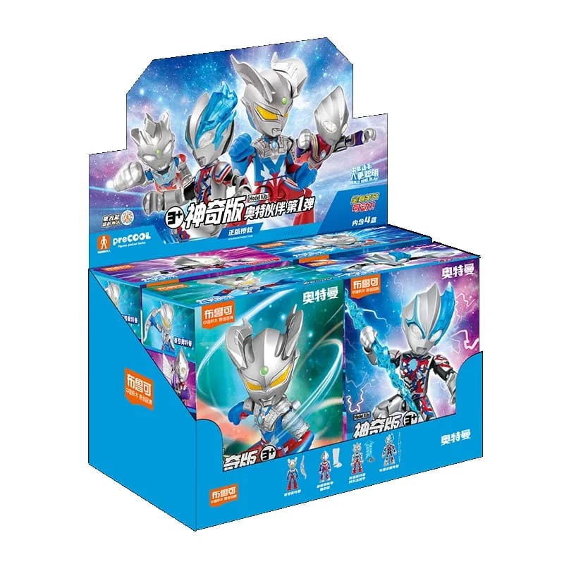 Blokees Ultraman Magic Edition Volume 1, Blocchi da Costruzione, Figura Tiga Zero, Modello Assemblato, Ornamento, Regalo Raffinato per Ragazzi