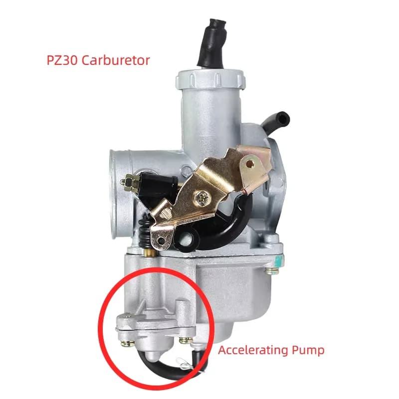 Moto Carburatore PZ30 30mm Carburatore con Pompa di Accelerazione per CG175 CG200 TX250 200cc 250cc Motocross Pit Dirt Bike