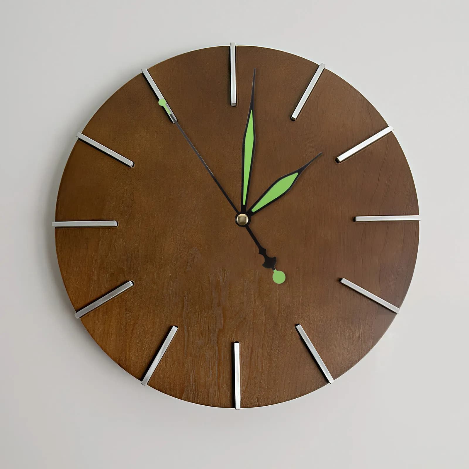 Kit di ricambio per movimento orologio fluorescente, lancette luminose al buio, motore silenzioso in plastica leggera, orologio da parete fai da te
