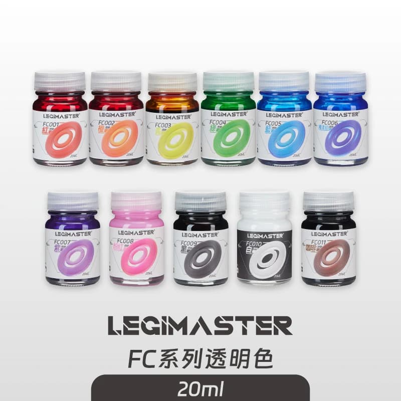 Transparent COLOR Oil-based Paint Model Coloring Spray Surface Covering Model DIY HOBBY