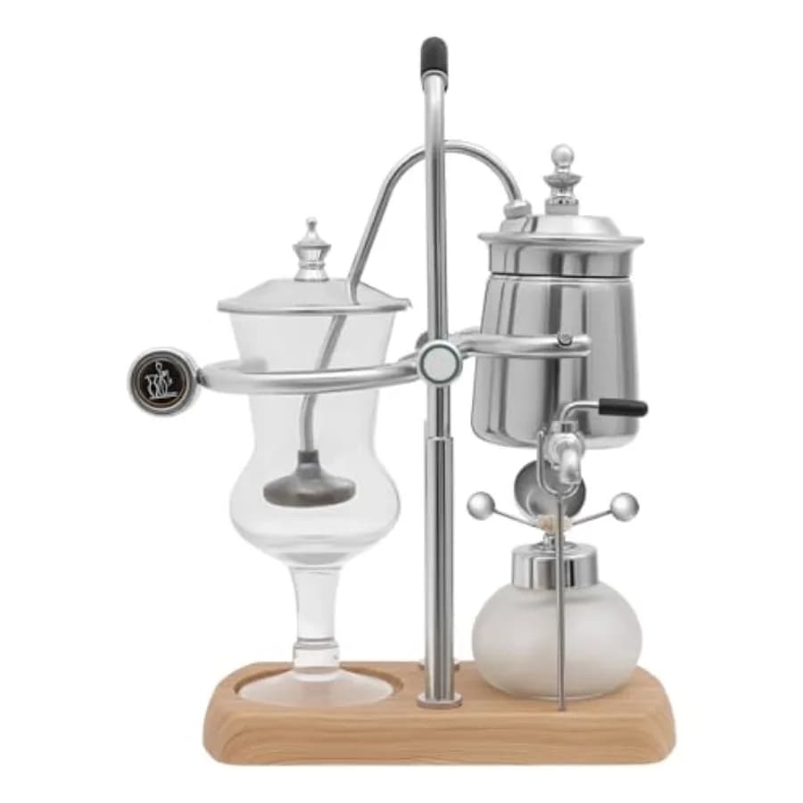 Siphon Syphon Coffee Maker, Removable Tabletop Glass Siphon Pot, Vintage Balance Syphon Unique Gravity Vintage Coffee Maker, El