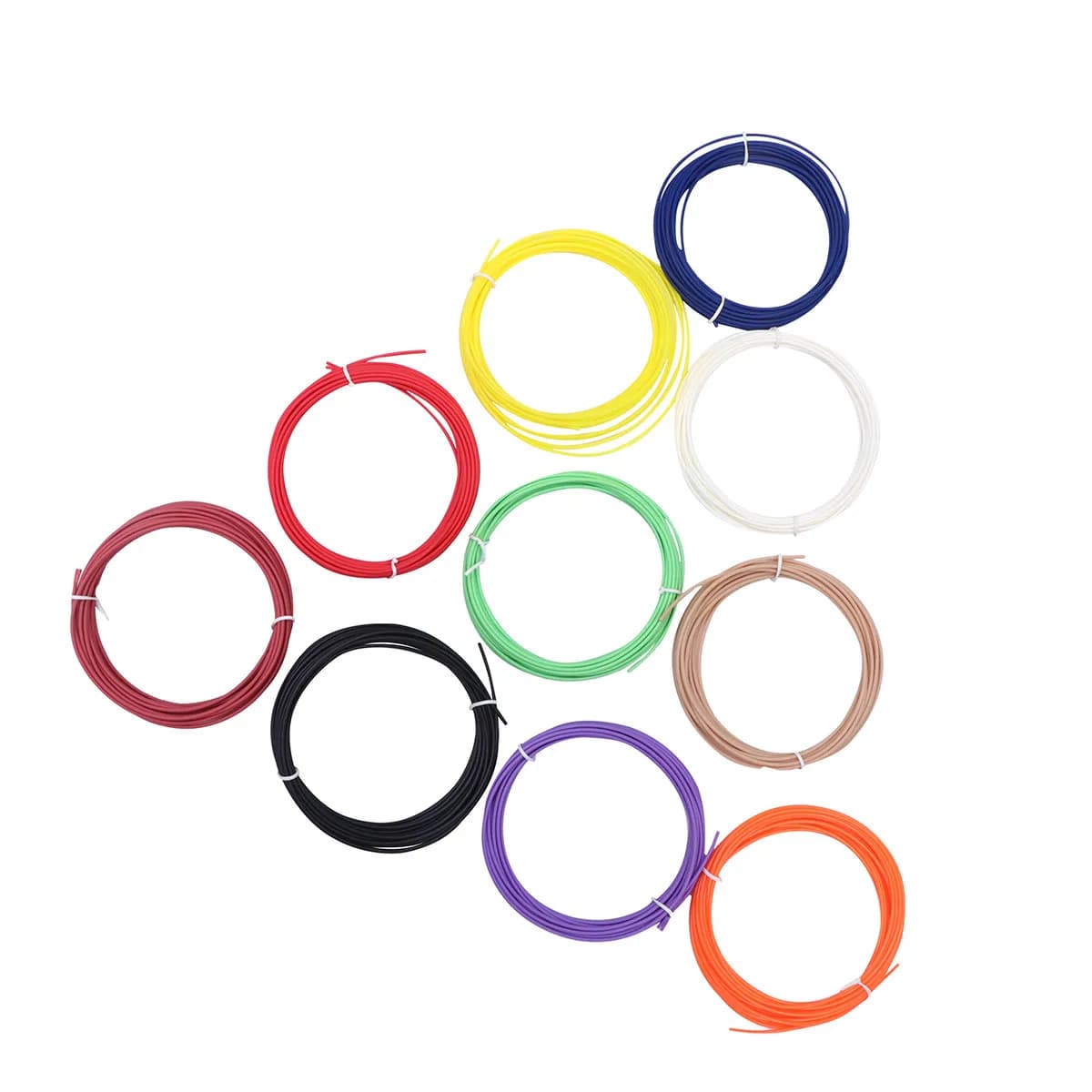 18 Random Colors 3D Printer Filament Pla 1.75mm Universal Compatible for 3D Printing Pen and Printer Creative DIY Filament
