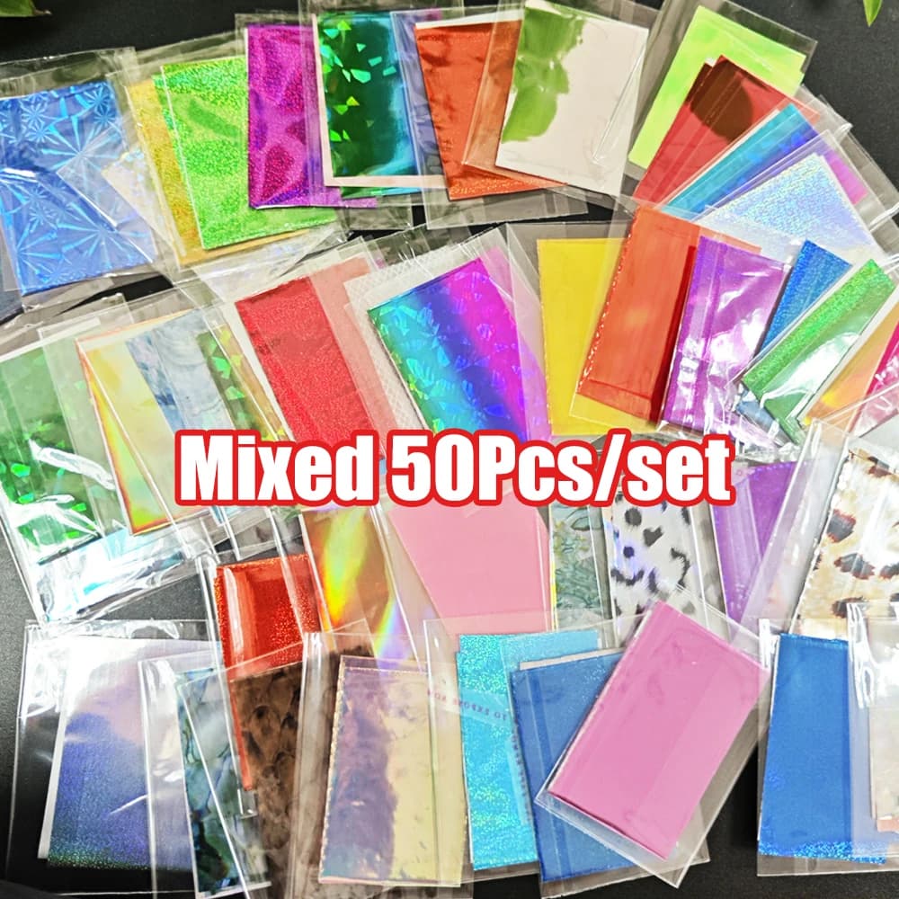 10 Rotoli/Box3D Misto HelloKitty Kuromi Nail Foil Sticker Kawaii Colorato Kitty Decalcomania Del Chiodo Del Fumetto Nero Viola Kuromi Nail Slider