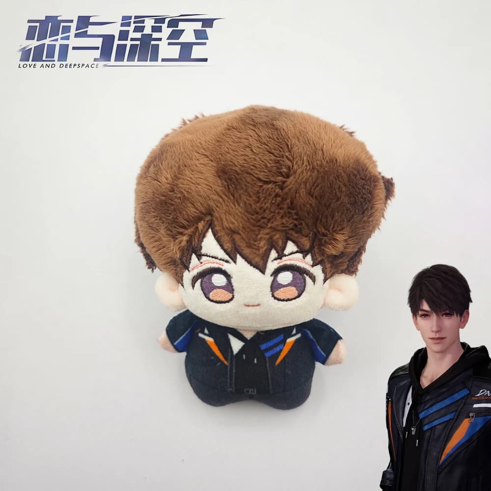 Gioco Love And Deepspace Caleb Dolls Cosplay Peluche Ripiene Bambola carina Portachiavi Decorazione della stanza Accessori Puntelli Regali unisex