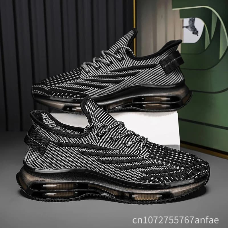 Scarpe da ginnastica da uomo in rete traspirante, slip-on, scarpe da passeggio leggere e comode, scarpe casual da uomo, scarpe sportive antiscivolo