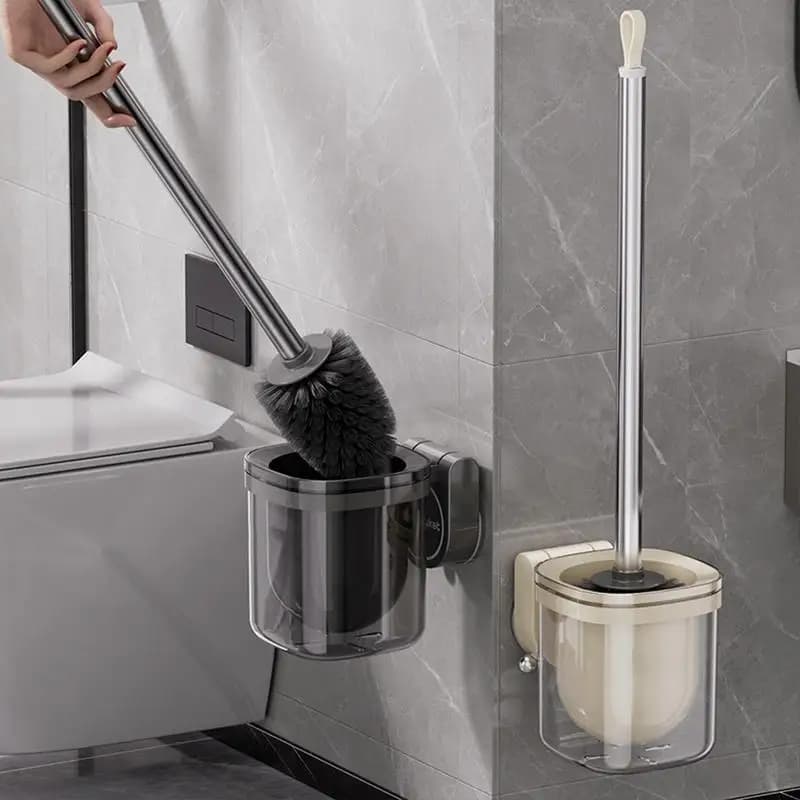 Scopino per WC a parete Speciale per la pulizia della casa e la pulizia del bagno senza angoli morti Pulizia del WC ad asciugatura rapida