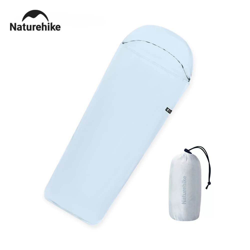 Naturehike 2026 New Mummy Sleeping Gear Ultralight 128g Folding Warm Sleeping Bags Hiking Home Machine Wash Sleeping Bag Liner