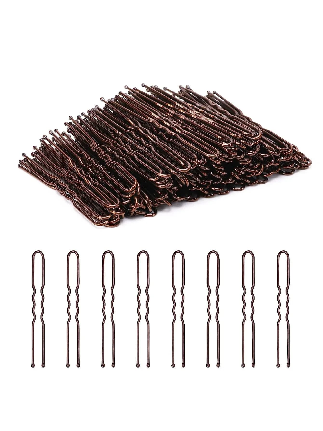 100 fermagli per capelli a U da donna, per acconciature street style, per creare chignon, accessori per capelli, per la scuola, per festival, per feste