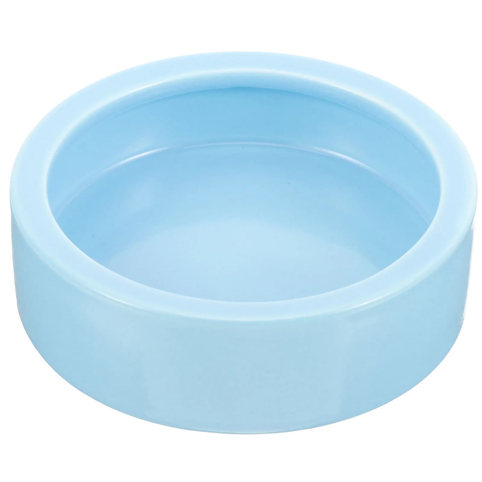 Ceramic Poultry Feeder Chicken Food Holder for Hen Chick Pigeon Water Storage Feeding Container Lightweight Sturdy Construction