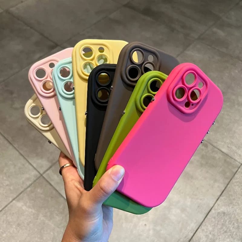 Basic Shell With Floating Mount Precise Hole Trim Ring Oval Lens Rim For Adapt For iPhone 17 Pro Max 16 Pro 15 14 13 Body Panel