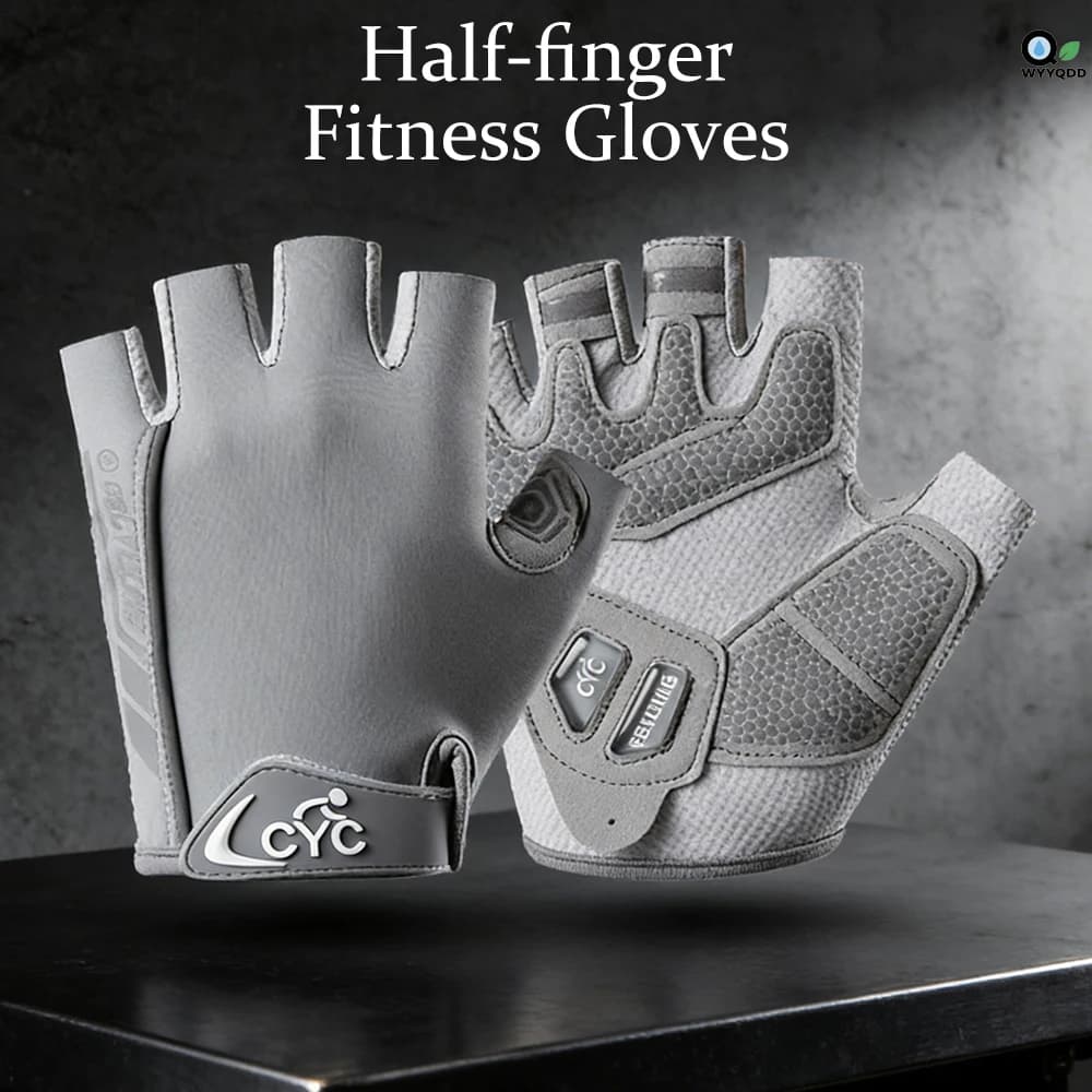 Gym Gloves Half-Size Tops Non-slip Protecting Calls for Lifting Weights Tractions Fitness Training Cycling Sports Open