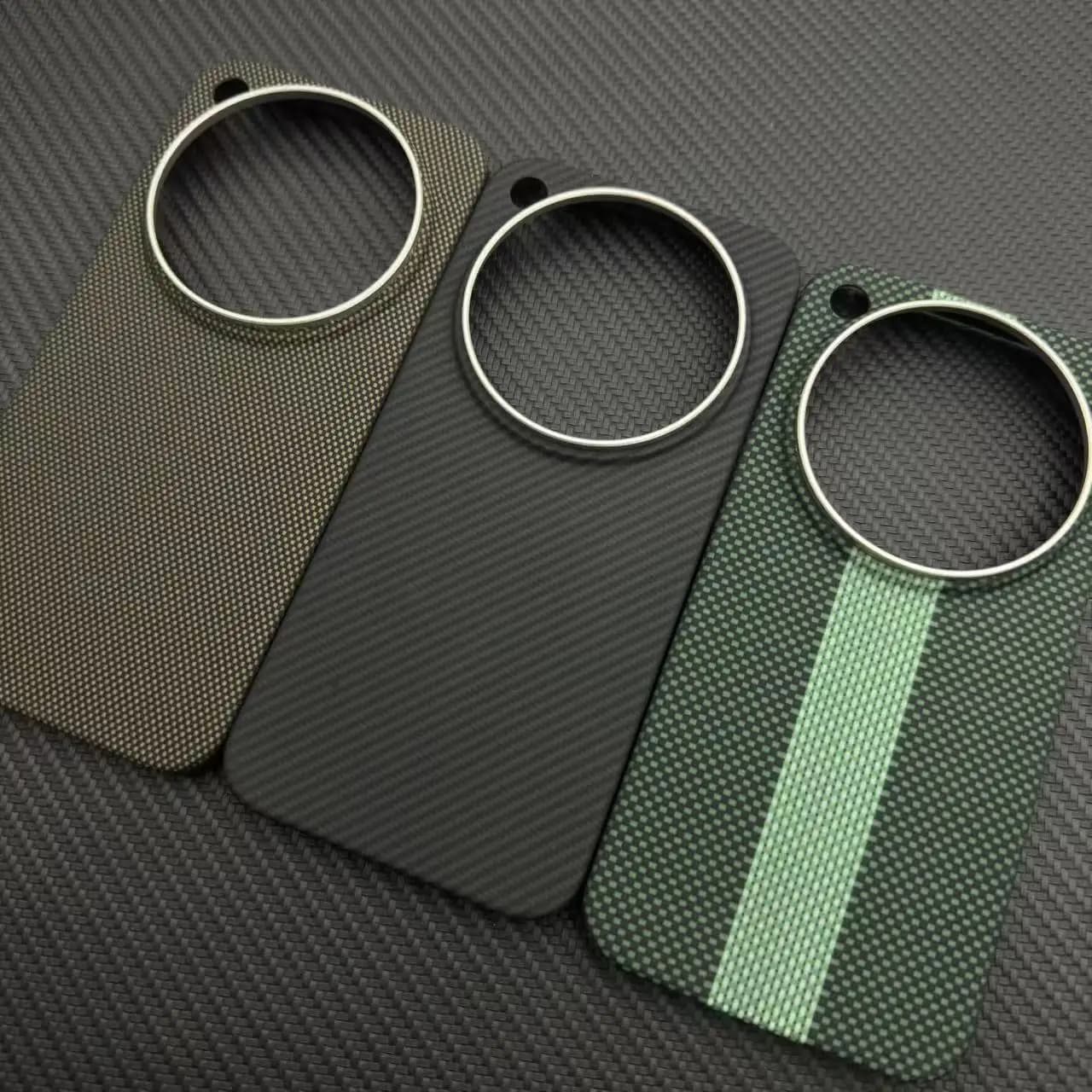 Magnetic Kevlar Carbon Fiber Phone Case For Xiaomi 17 Ultra Luxury Business Aramid Fiber Magnetic Cover for Magsafe Mi 17U Cases