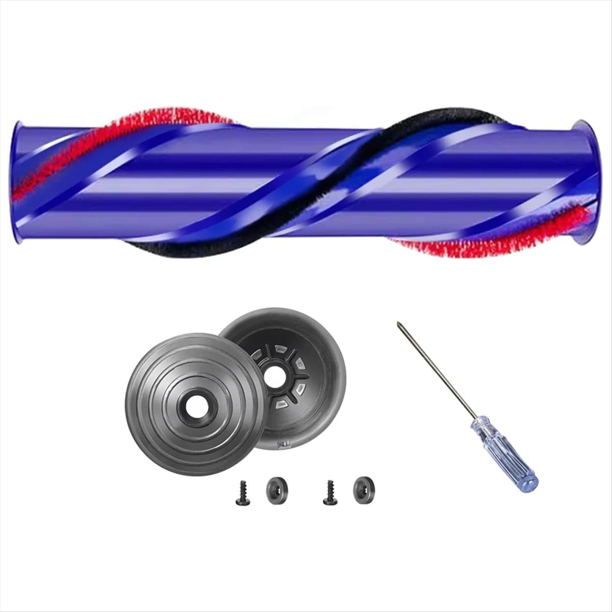 Sostituzione spazzola a rullo per aspirapolvere Dyson V8 Parte aspirapolvere per spazzola elettrica per pavimenti a trasmissione diretta 967483 -01, 967483 -03