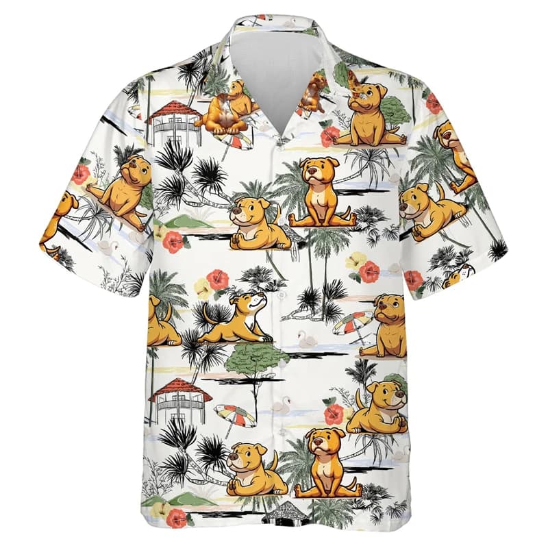 Fashion Sport Do Yoga camicie stampate in 3D per uomo abbigliamento meditazione camicia da spiaggia Harajuku camicetta con risvolto hawaiano bambini manica corta