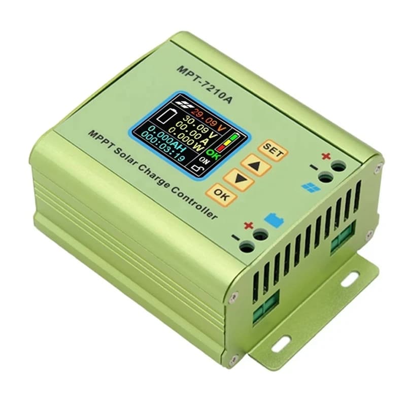 Regolatore di carica solare -7210A Regolatore di carica solare MPPT 24V/36V/48V/60V/72V Pannello caricabatteria regolatore solare