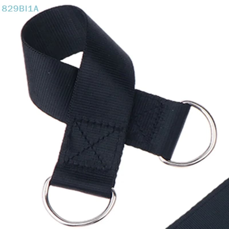 200 kg Durable Single Gym Bar Extension Belt Shaft Strap Ring with Hanging Belt Connection Belt for Hammock Bag