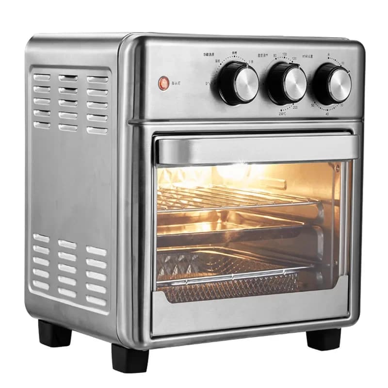Large Capacity Electric Fryer Oven Oilless Cooker Visible Window Household Kitchen Deep Fryer 13L Air Fryers