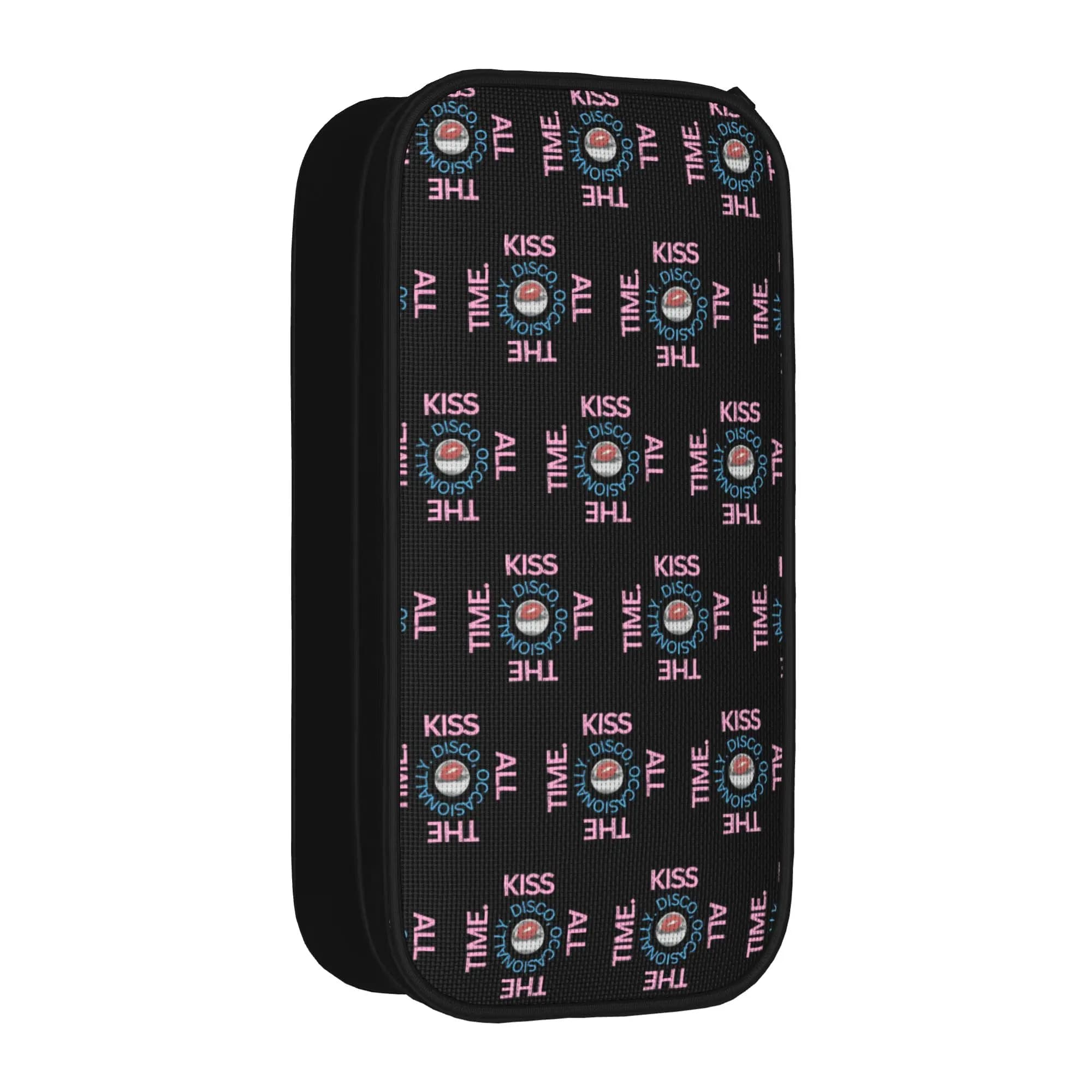 Astuccio per matite di Harry Styles Kiss All The Time, astuccio per penne da college, astuccio per studenti con cerniera, astucci per matite Kawaii, cancelleria grafica