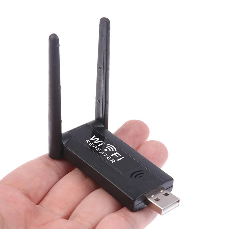 2.4GHz WiFi Signal Amplifier Wireless Extender Amplifier Network Expander USB WiFi Repeater Long Range Wi-Fi Router Network