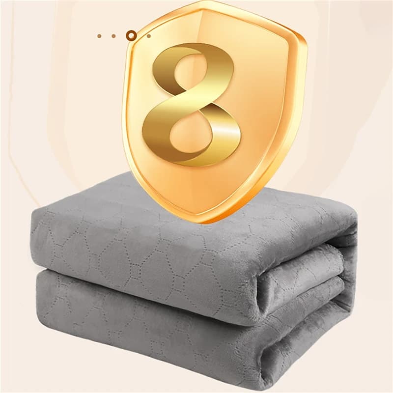 Coperta elettrica 220V Controllo intelligente con temperatura temporale Coperta riscaldata regolabile Tappetino invernale per uso domestico in camera da letto