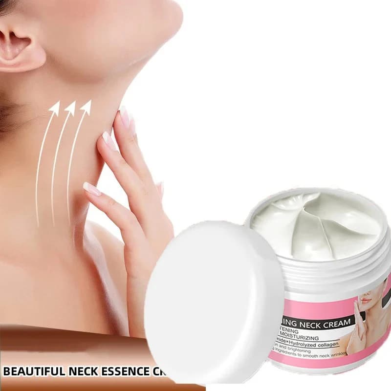 Retinolo Neck rassodante crema antirughe Lifting forma della pelle riduce l'ottusità crema schiarente Anti-età bellezza cura della pelle del collo