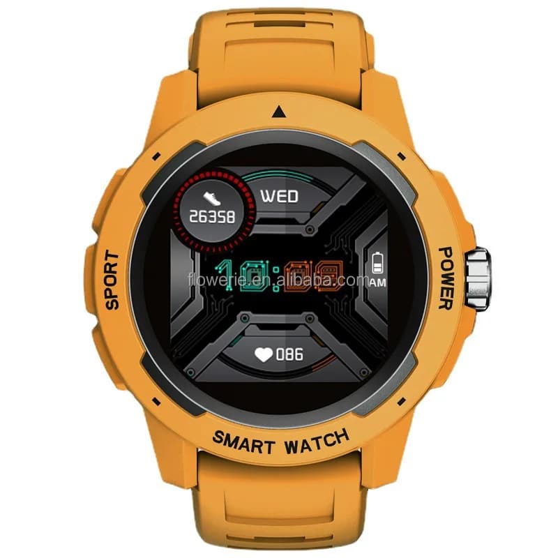 Orologio Smart Sportivo Tattico Impermeabile IP68 da 50m, per Corsa, Immersioni, Esports, Avventura e Fitness all'Aperto