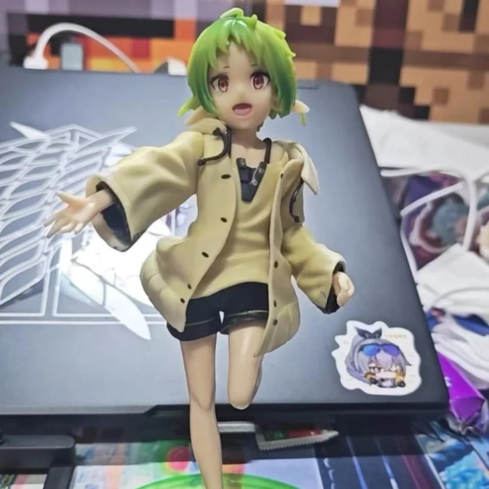 Figura Anime Mushoku Tensei Sylphiette, Elfo dai Capelli Verdi, Action Figure in PVC, Modellino da Collezione